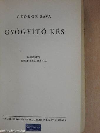 Gyógyító kés