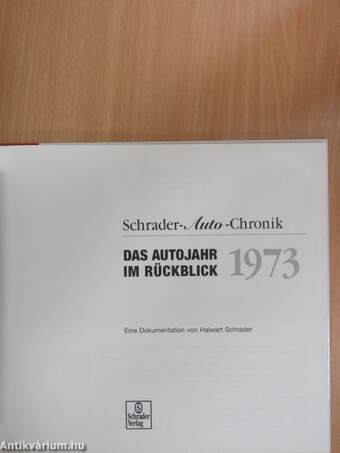 Das Autojahr im Rückblick 1973