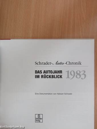 Das Autojahr im Rückblick 1983