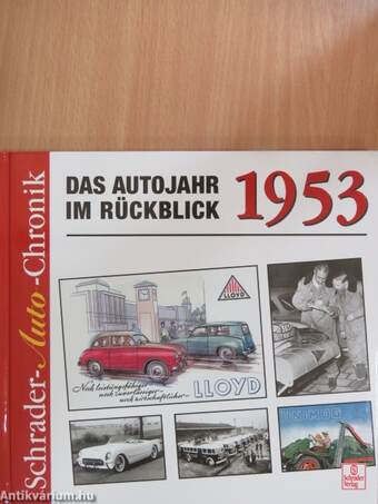 Das Autojahr im Rückblick 1953