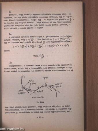 Differenciálgeometria I.