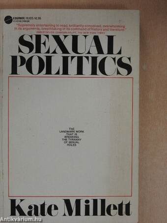 Sexual Politics (Bobula Ida könyvtárából)