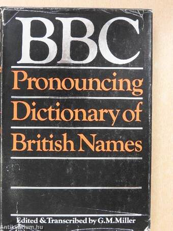 BBC Pronouncing Dictionary of British Names