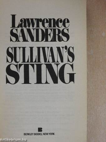 Sullivan's Sting