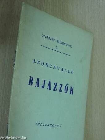 Leoncavallo: Bajazzók