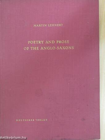 Poetry and Prose of the Anglo-Saxons