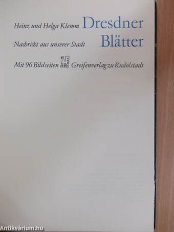 Dresdner Blätter