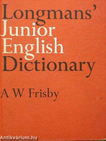 Longmans' Junior English Dictionary