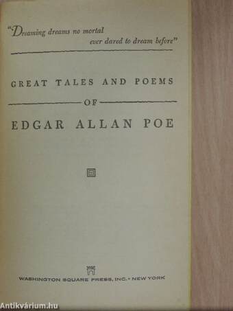 Great Tales and Poems of Edgar Allan Poe