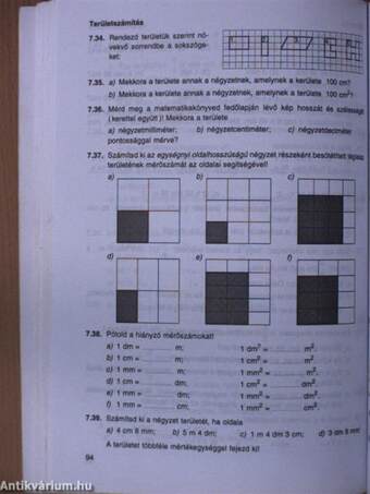 Matematika 6. - Gyakorló