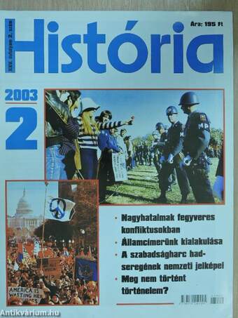 História 2003. (nem teljes évfolyam)