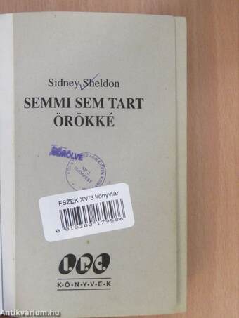 Semmi sem tart örökké