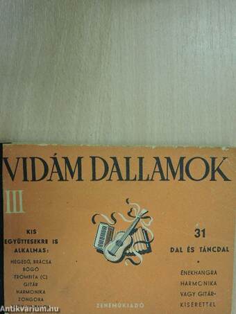 Vidám dallamok III.