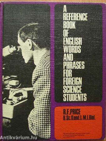 A Reference Book of English Words and Phrases for Foreign Science Students