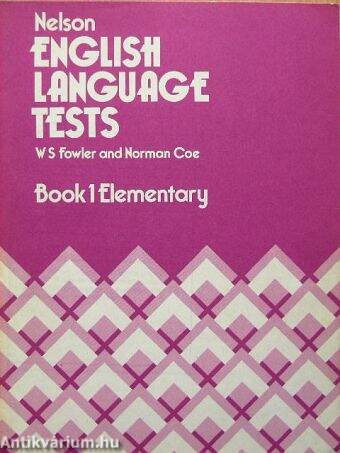 Nelson English Language Tests Book 1