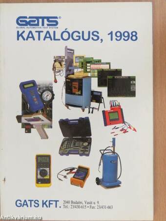 Gats katalógus 1998