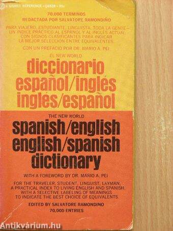 Diccionario espanol-ingles, ingles-espanol/Spanish-english, english-spanish dictionary