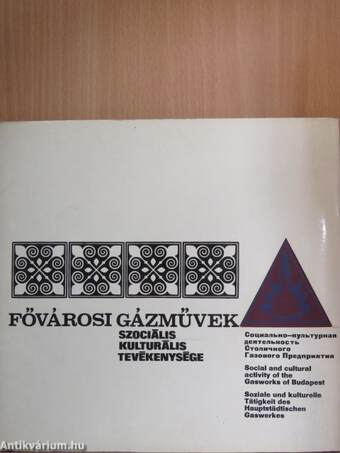 Fővárosi Gázművek szociális kulturális tevékenysége