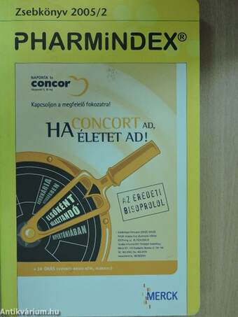 Pharmindex zsebkönyv 2005/2.