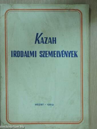 Kazah irodalmi szemelvények