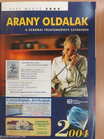 Arany Oldalak - Pest megye 2004