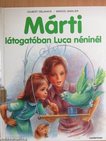 Márti látogatóban Luca néninél