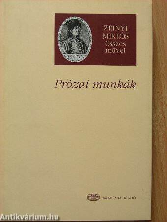 Prózai munkák