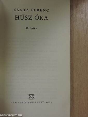 Húsz óra