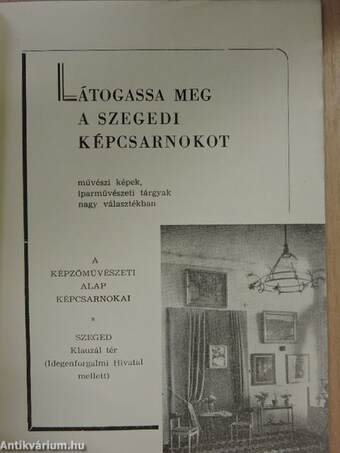 Szabadtéri Játékok Szeged 1959.