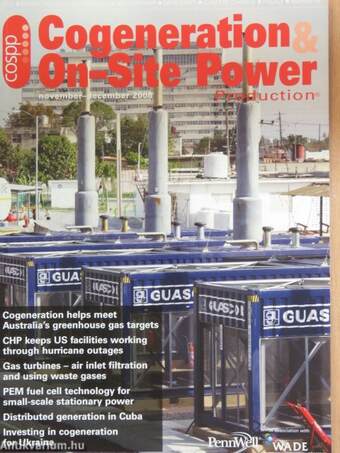 Cogeneration & On-Site Power Production November-December 2008