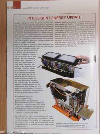 Cogeneration & On-Site Power Production November-December 2008