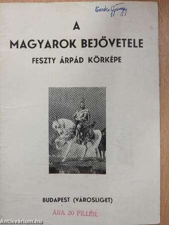 A magyarok bejövetele