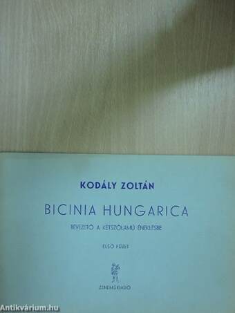 Bicinia Hungarica I.