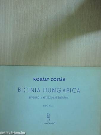 Bicinia Hungarica I.