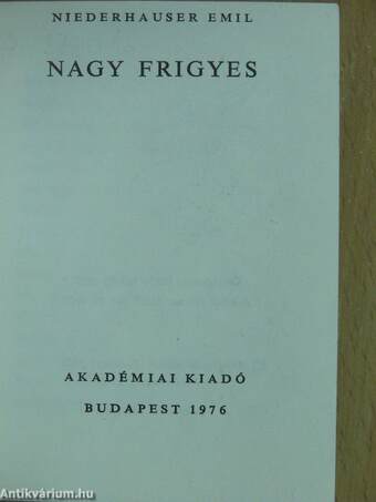 Nagy Frigyes