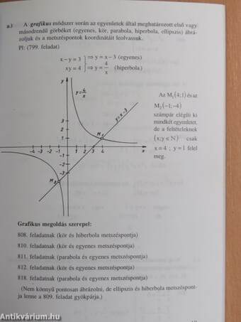 Az "Összefoglaló feladatgyűjtemény matematikából" című könyv feladatainak részletes kidolgozása VII. fejezet