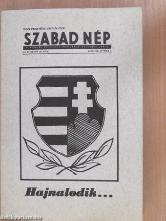 Szabad Nép 1956. október 23.