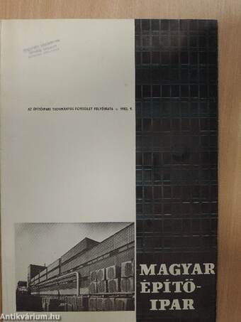 Magyar Építőipar 1982/9.