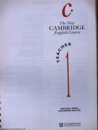 The New Cambridge English Course - Teacher Book 1