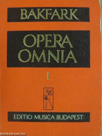 Opera Omnia I. (minikönyv)
