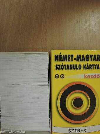 Német-magyar szótanuló kártya II.