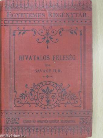 Hivatalos feleség