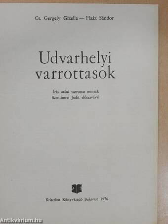 Udvarhelyi varrottasok