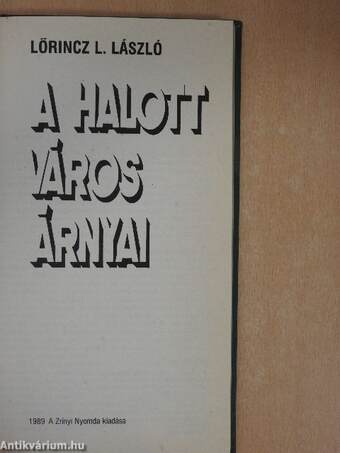 A halott város árnyai