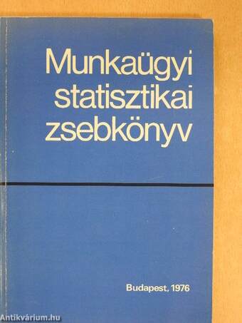 Munkaügyi statisztikai zsebkönyv