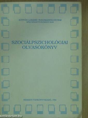 Szociálpszichológiai olvasókönyv