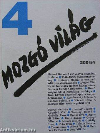 Mozgó Világ 2001. április