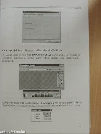 Windows alkalmazások fejlesztése Visual Basic 5 rendszerben