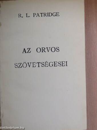 Az orvos szövetségesei