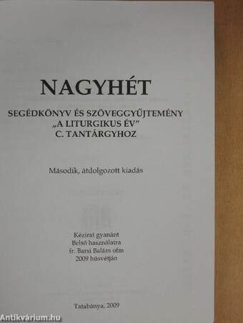 Nagyhét